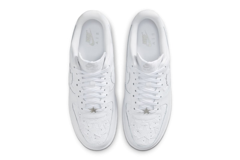 Nike Air Force 1 Low "White Stars" IM5750-100 Release Info White/Metallic Silver