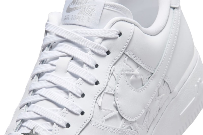 Nike Air Force 1 Low "White Stars" IM5750-100 Release Info White/Metallic Silver
