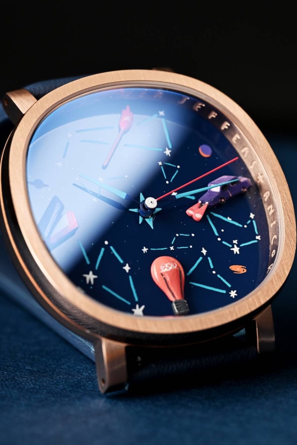 Oliver Jeffers Anicorn TIME AND SPACE Watch Release Info Collaboration