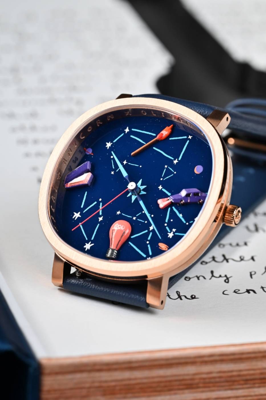 Oliver Jeffers Anicorn TIME AND SPACE Watch Release Info Collaboration