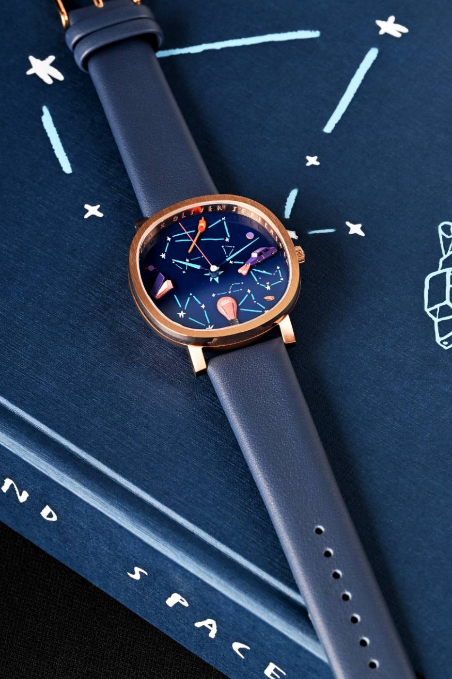 Oliver Jeffers Anicorn TIME AND SPACE Watch Release Info Collaboration