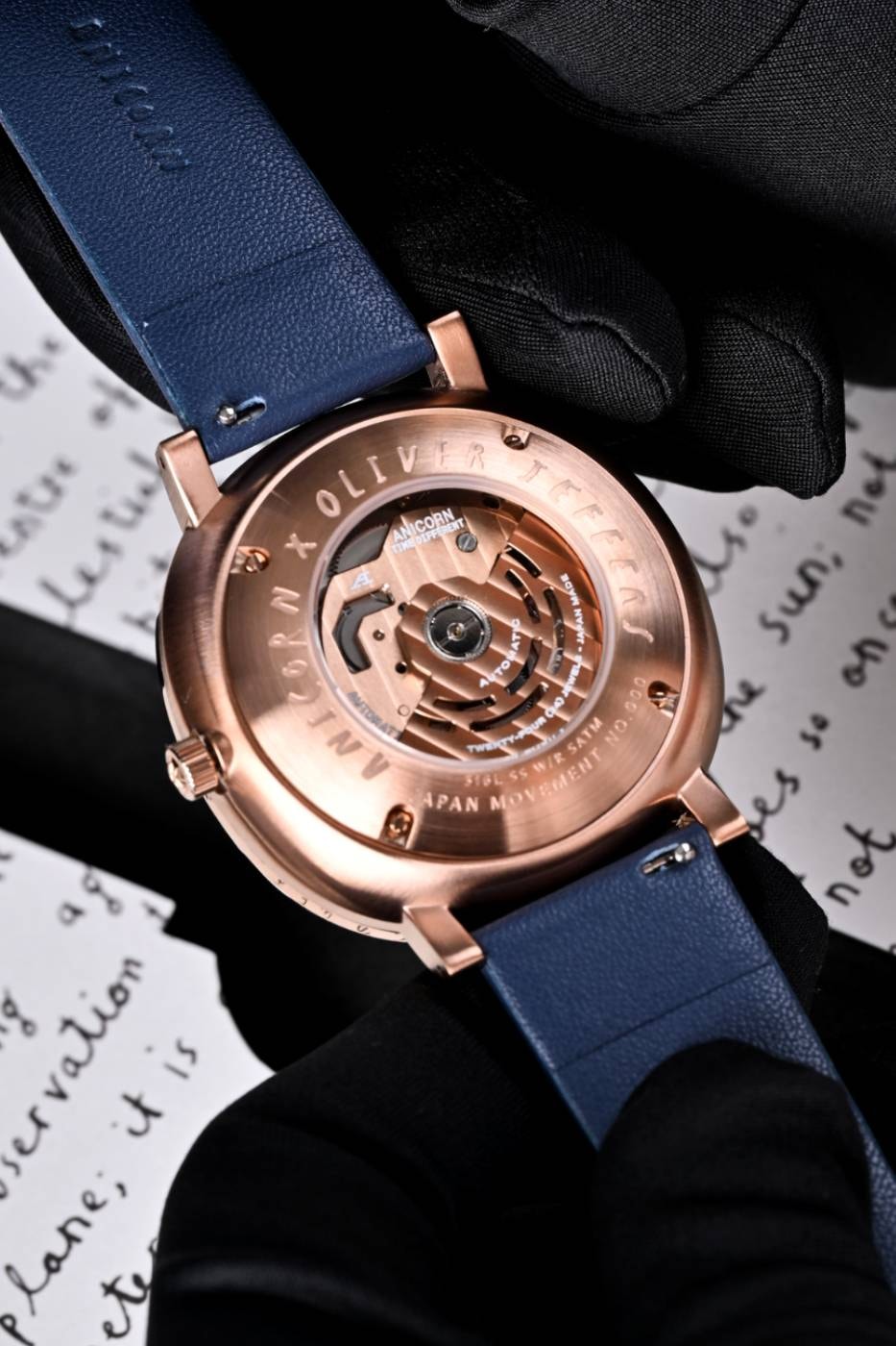 Oliver Jeffers Anicorn TIME AND SPACE Watch Release Info Collaboration