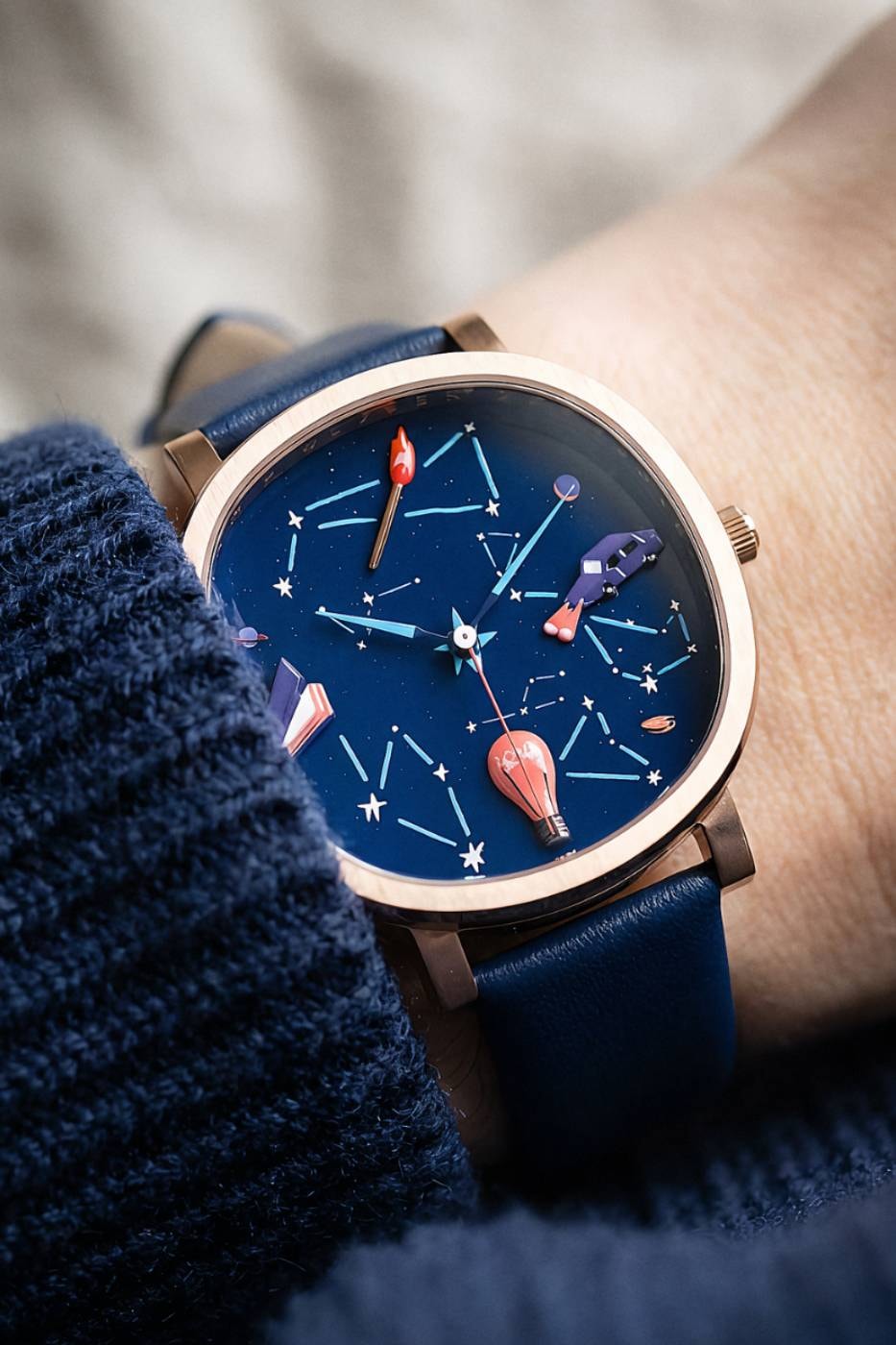 Oliver Jeffers Anicorn TIME AND SPACE Watch Release Info Collaboration