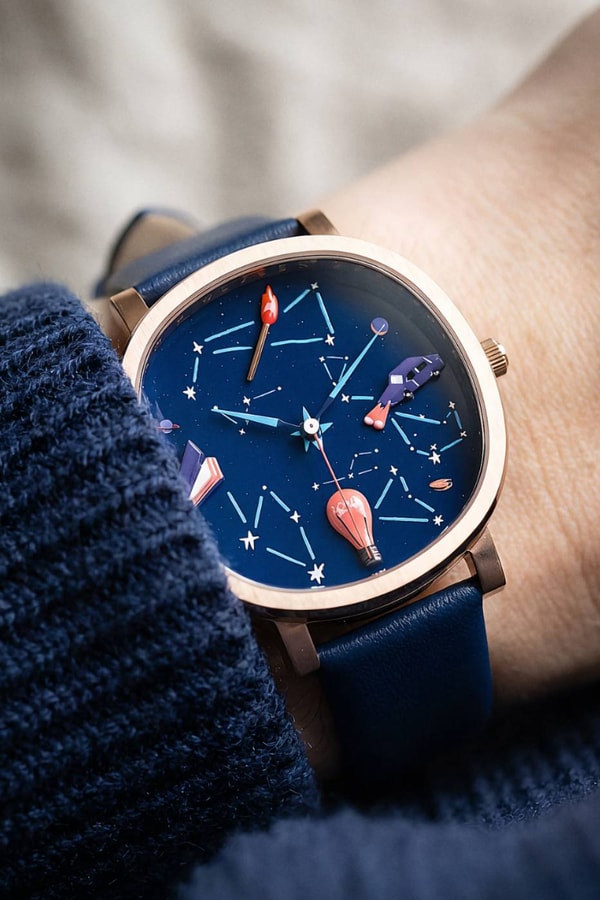 Oliver Jeffers Anicorn TIME AND SPACE Watch Release Info Collaboration