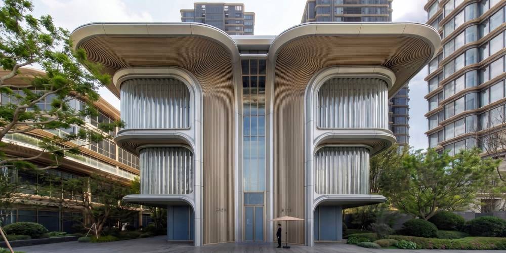 Foster + Partners’ Vision for Shanghai’s Jia Art Gallery Is an Architectural Symphony of Glass Ribs and Floral Forms