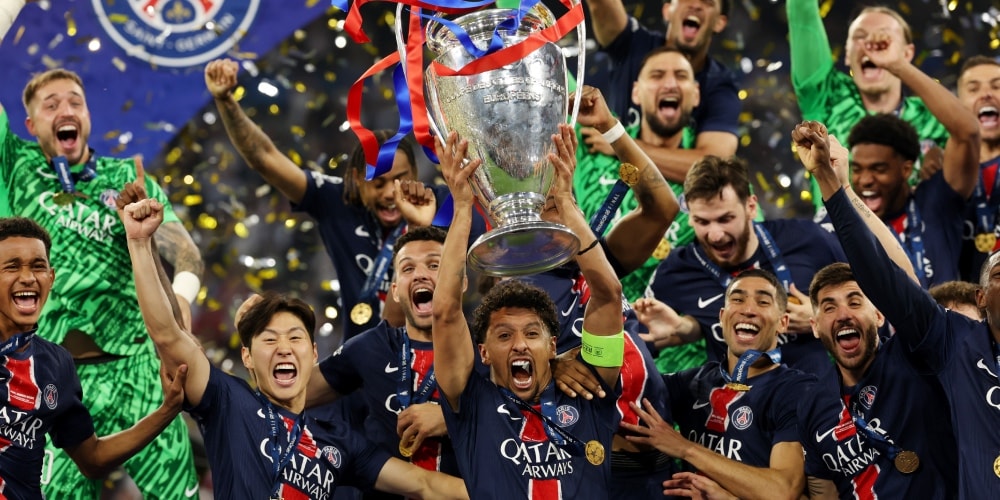 Paris Saint-Germain Beat Arsenal on Penalties to Win Back-to-Back Champions League Titles
