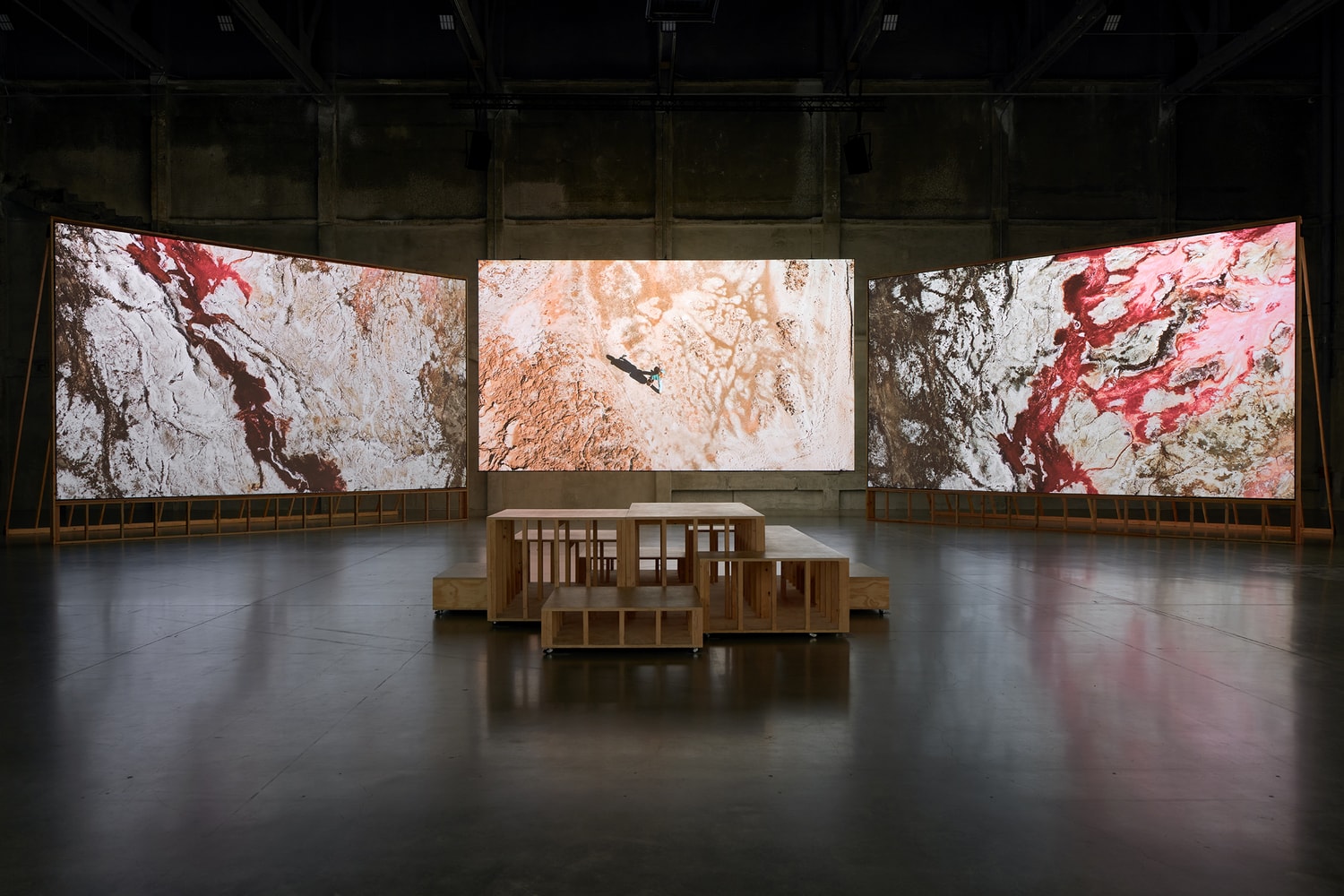 Doug Aitken 'Lightscape' The Shed New York Art Artworks