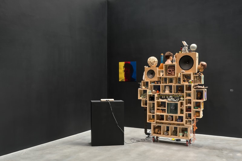 Jack White Debut Art Show at Newport Street Gallery London Artworks Damien Hirst