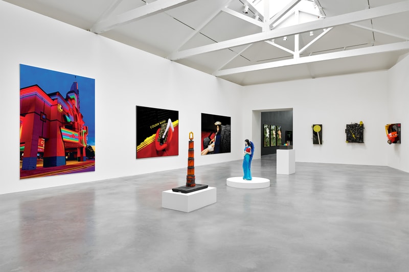 Jack White Debut Art Show at Newport Street Gallery London Artworks Damien Hirst