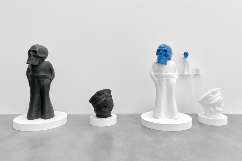 Jack White Debut Art Show at Newport Street Gallery London Artworks Damien Hirst