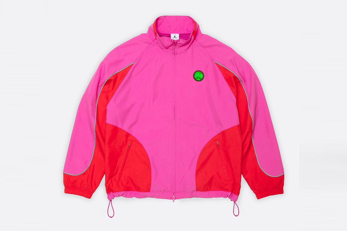 Jordan Brand x Supreme Spring 2026 Collaboration hooded leather jacket track pants zip up hooded sweatshirt basketball short jersey track jacket