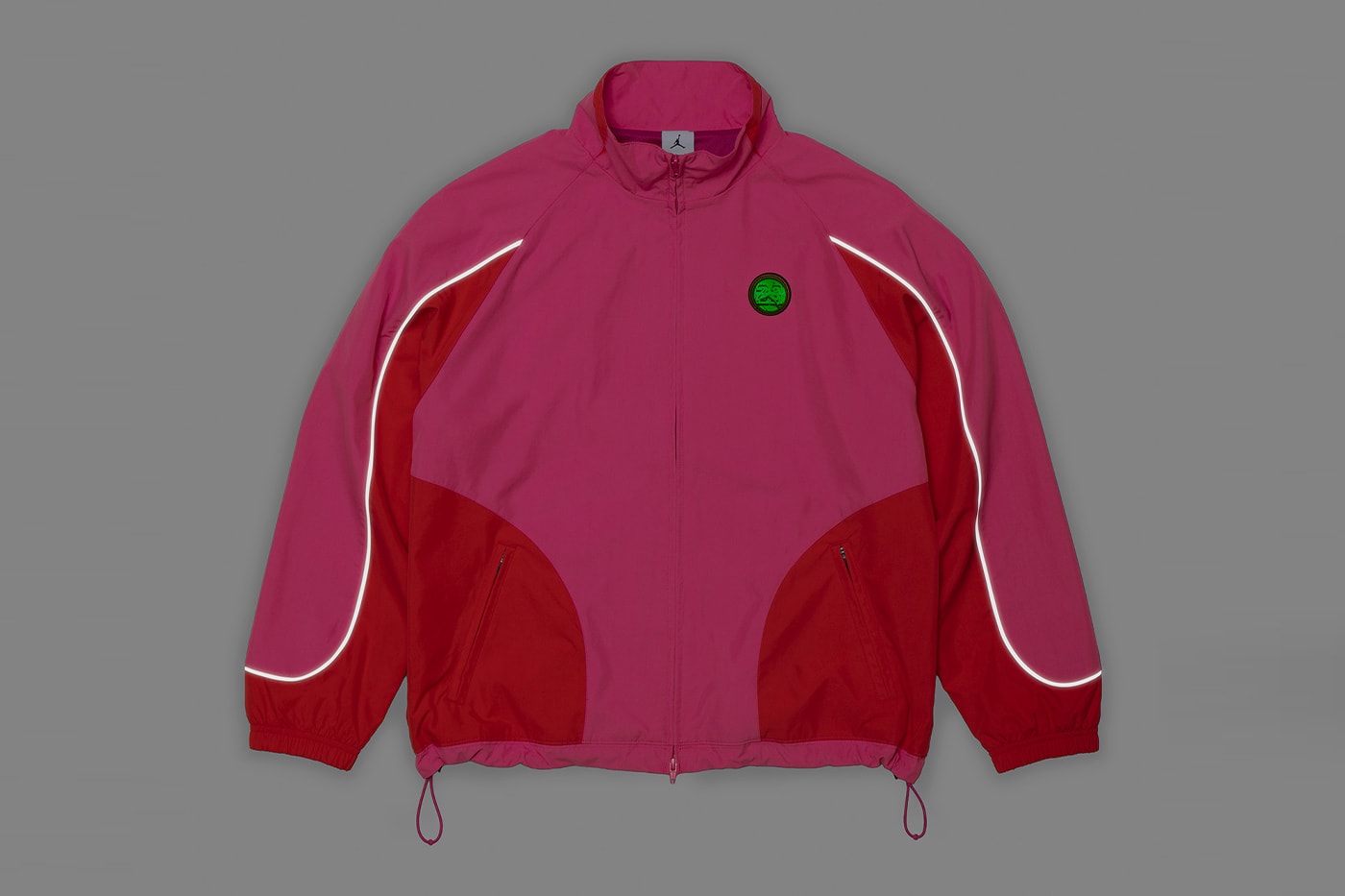 Jordan Brand x Supreme Spring 2026 Collaboration hooded leather jacket track pants zip up hooded sweatshirt basketball short jersey track jacket