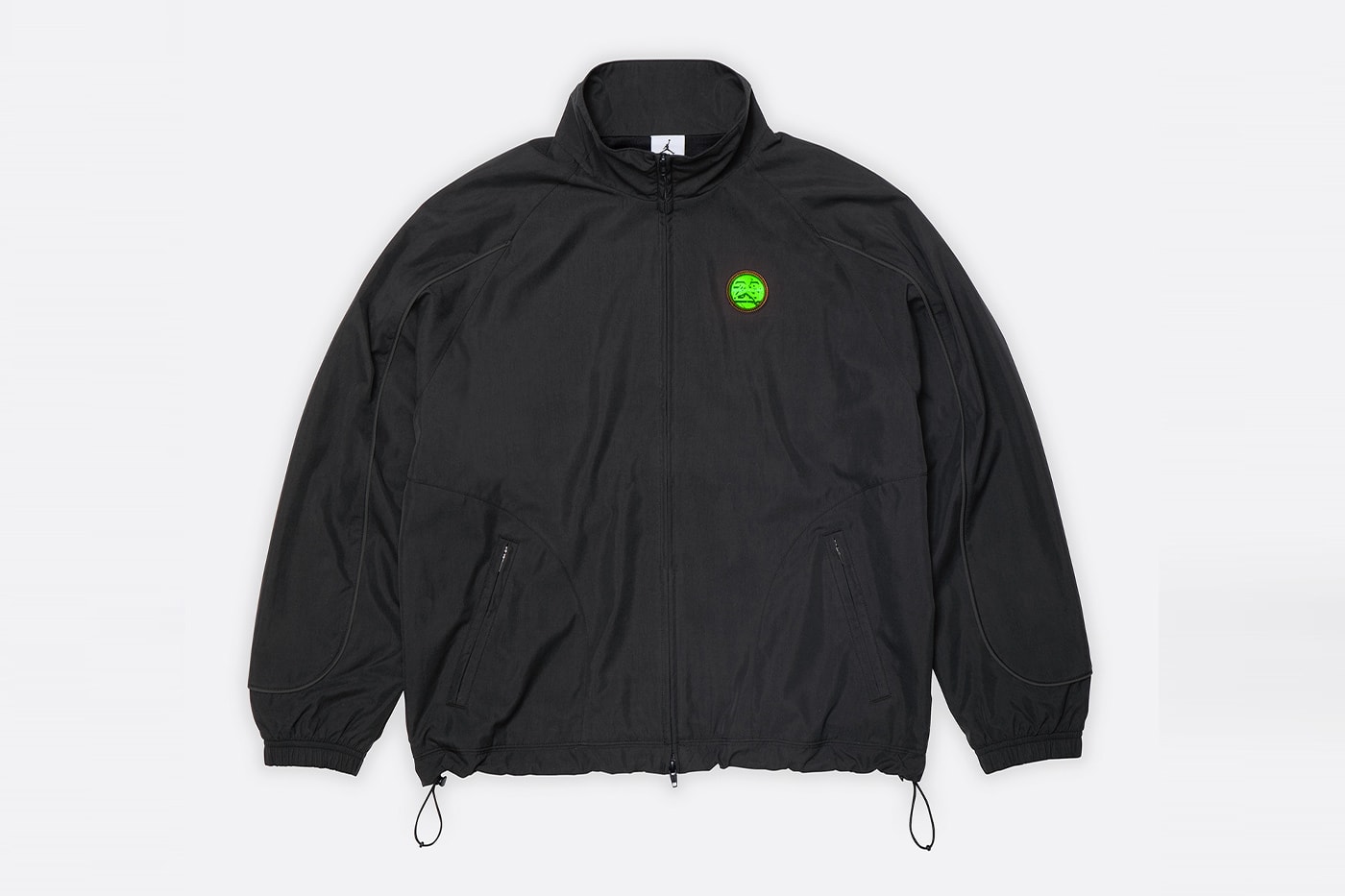 Jordan Brand x Supreme Spring 2026 Collaboration hooded leather jacket track pants zip up hooded sweatshirt basketball short jersey track jacket