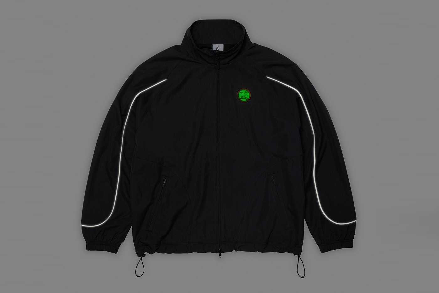 Jordan Brand x Supreme Spring 2026 Collaboration hooded leather jacket track pants zip up hooded sweatshirt basketball short jersey track jacket