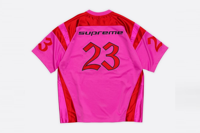 Jordan Brand x Supreme Spring 2026 Collaboration hooded leather jacket track pants zip up hooded sweatshirt basketball short jersey track jacket