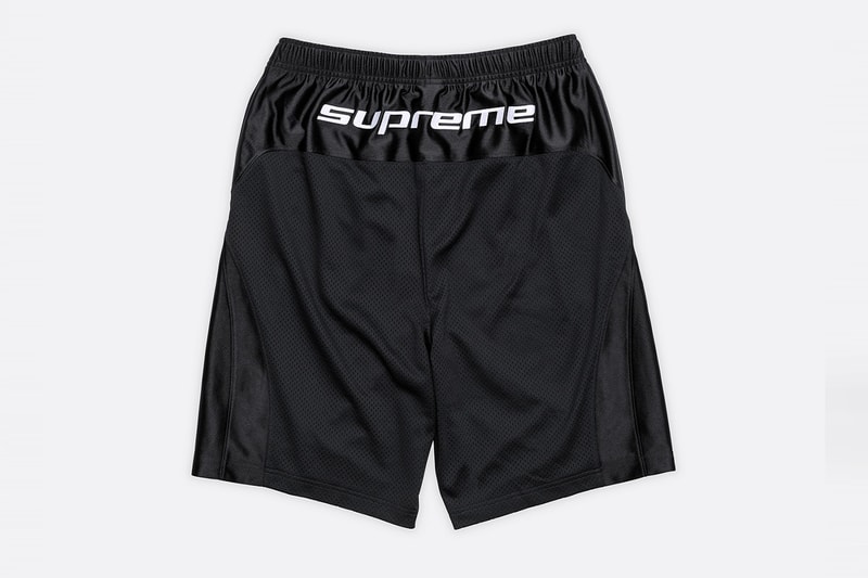 Jordan Brand x Supreme Spring 2026 Collaboration hooded leather jacket track pants zip up hooded sweatshirt basketball short jersey track jacket