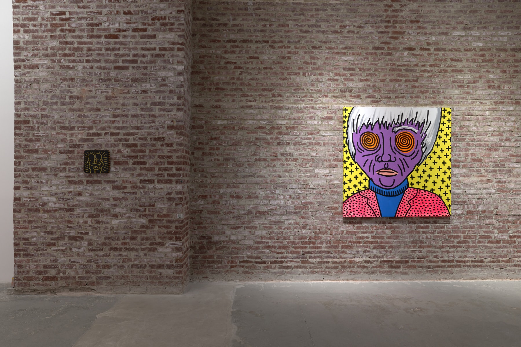 keith haring world in motion art artwork contemporary sixty white carlo mccormick paintings sculpture installation