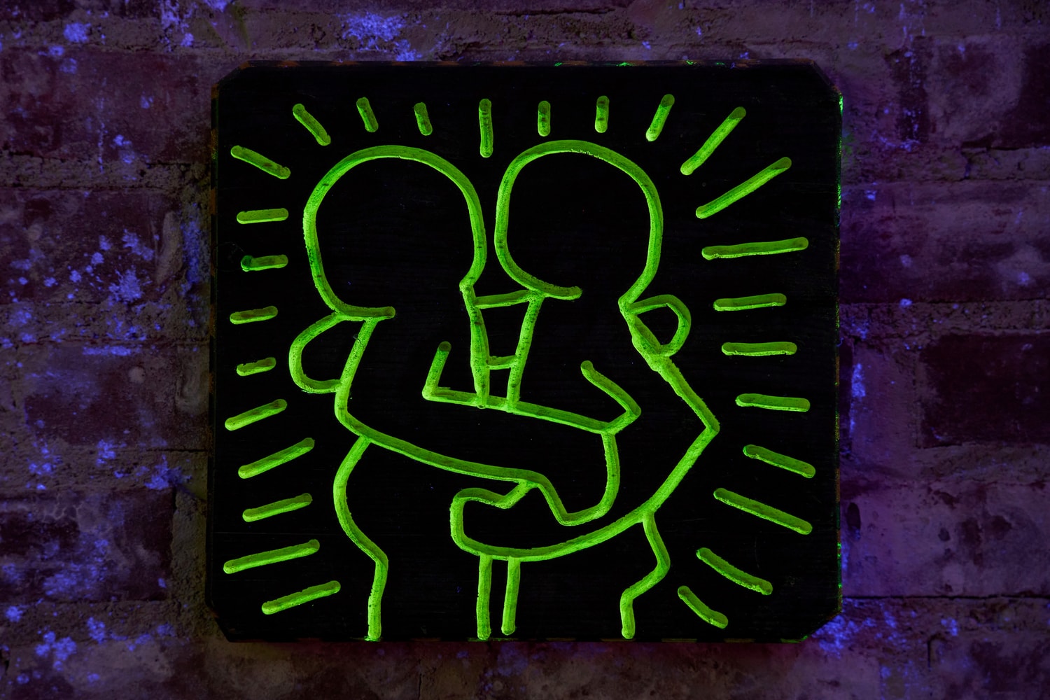 keith haring world in motion art artwork contemporary sixty white carlo mccormick paintings sculpture installation