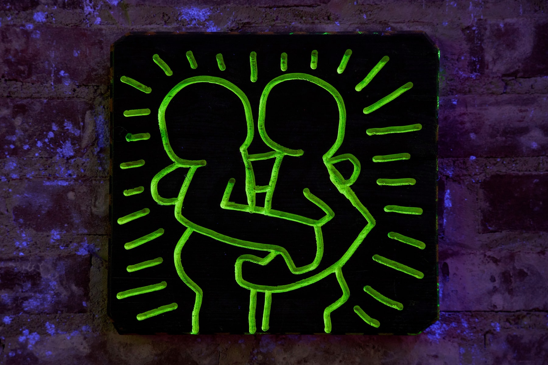 keith haring world in motion art artwork contemporary sixty white carlo mccormick paintings sculpture installation