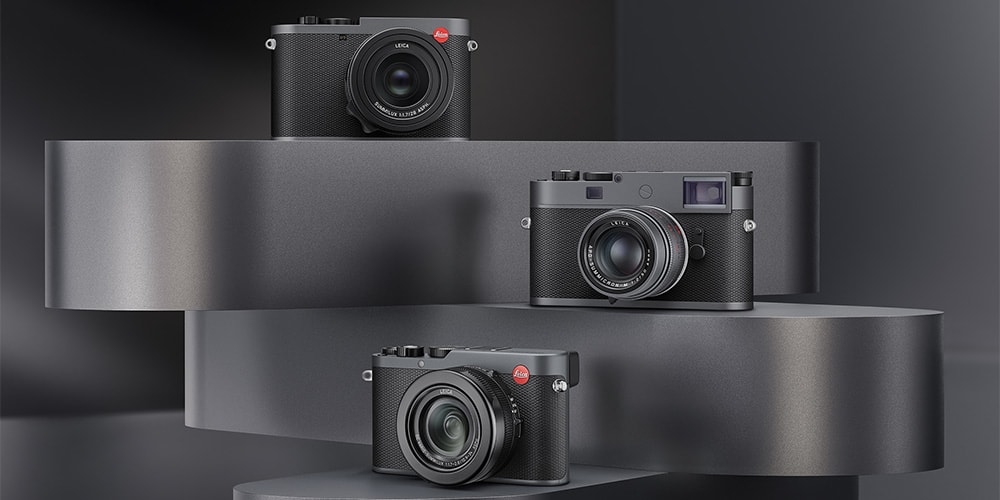 Leica Unveils Metallic Grey Finish Across Iconic Cameras