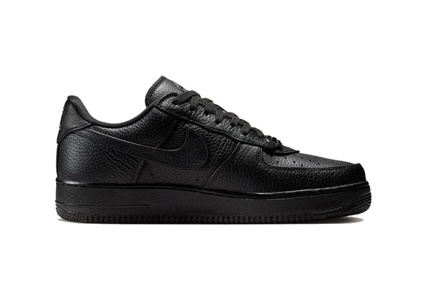 Nike Air Force 1 Low "Black Leather" Loafer Buckle Formal Wear Meets the Hardwood: Nike Elevates the Air Force 1 in "Black Leather" Featuring a Loafer Buckle IM5754-001