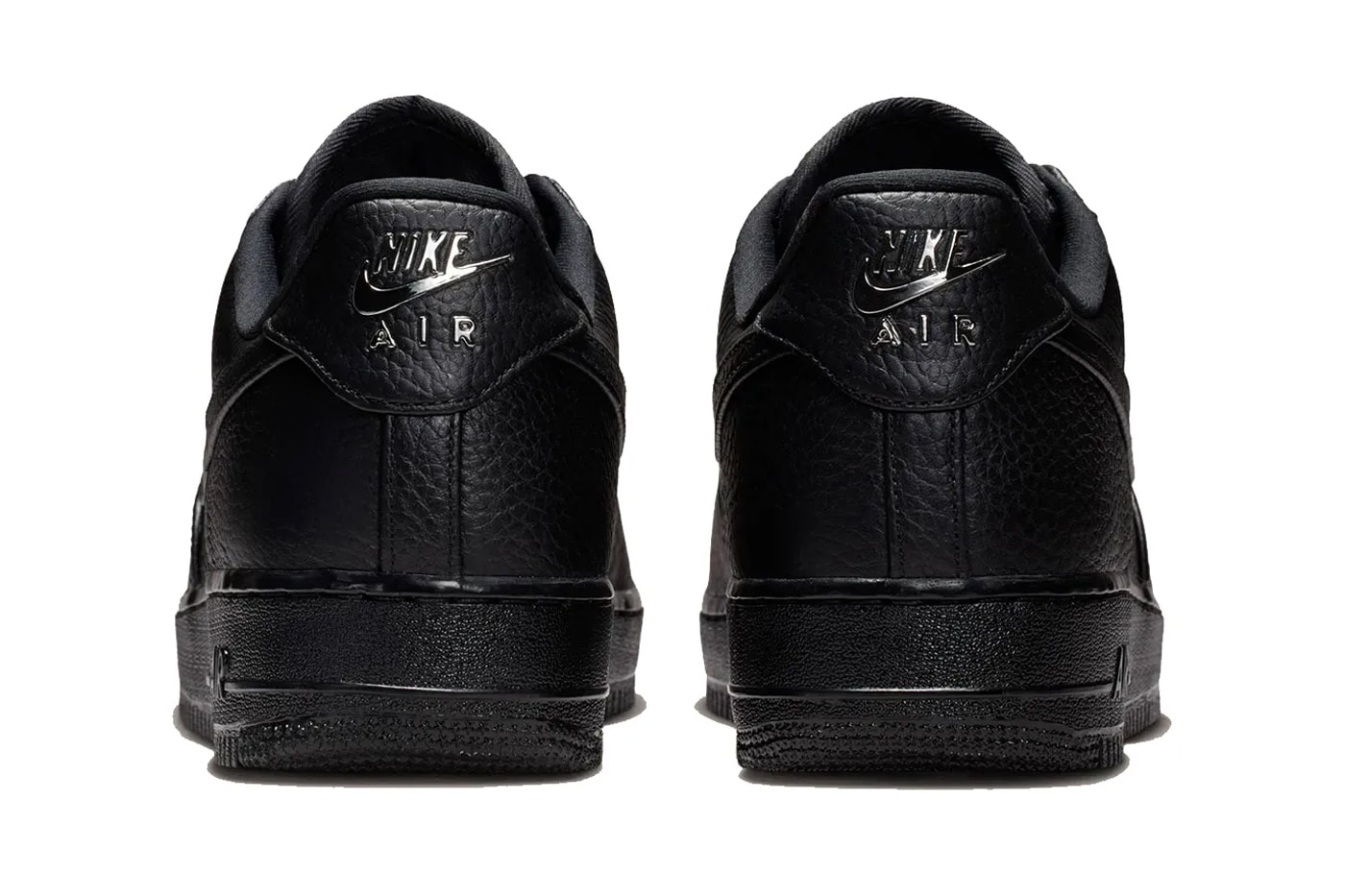 Nike Air Force 1 Low "Black Leather" Loafer Buckle Formal Wear Meets the Hardwood: Nike Elevates the Air Force 1 in "Black Leather" Featuring a Loafer Buckle IM5754-001