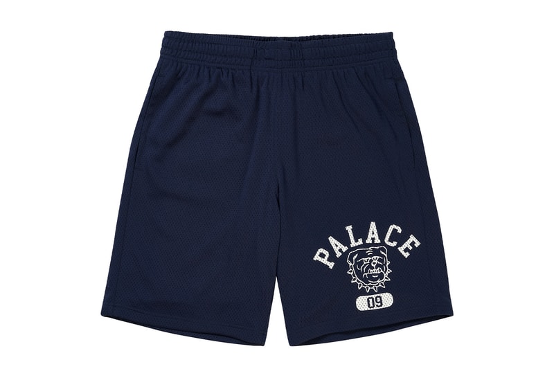 Everything Dropping at Palace This Week Summer 2026 Drop 5  Palello Cycling Zip Jacket in Multi, Red and Black - Paella Cycling Runner Cap in Multi, Red and Black - Links Shell Tracksuit in Navy, Black and Ice - Bulldog Mesh Jersey and Shorts in Navy, Black and White