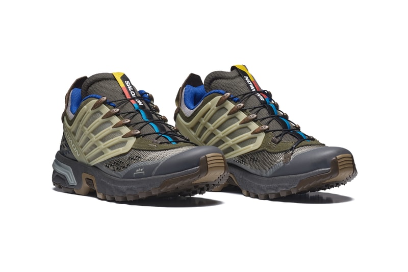 A-COLD-WALL* Salomon ACS Pro Black Olive/Bog-Icicle Bluing / Earth Bro / Black Olive  Release Info 
