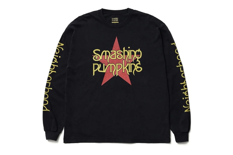 NEIGHBORHOOD 推出首個與 The Smashing Pumpkins 的聯名膠囊系列