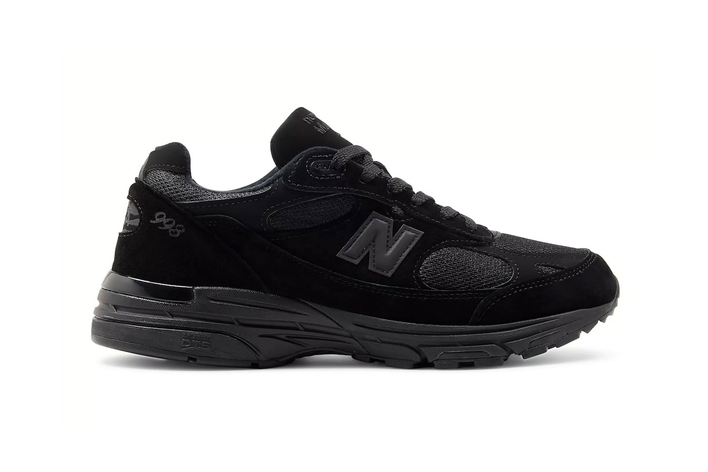 New Balance 993 "Triple Black Suede" Release Info U993BL sneaker abzorb made in usa