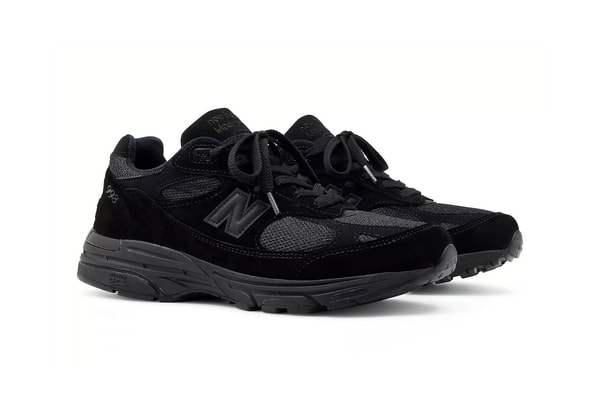 New Balance 993 "Triple Black Suede" Release Info U993BL sneaker abzorb made in usa