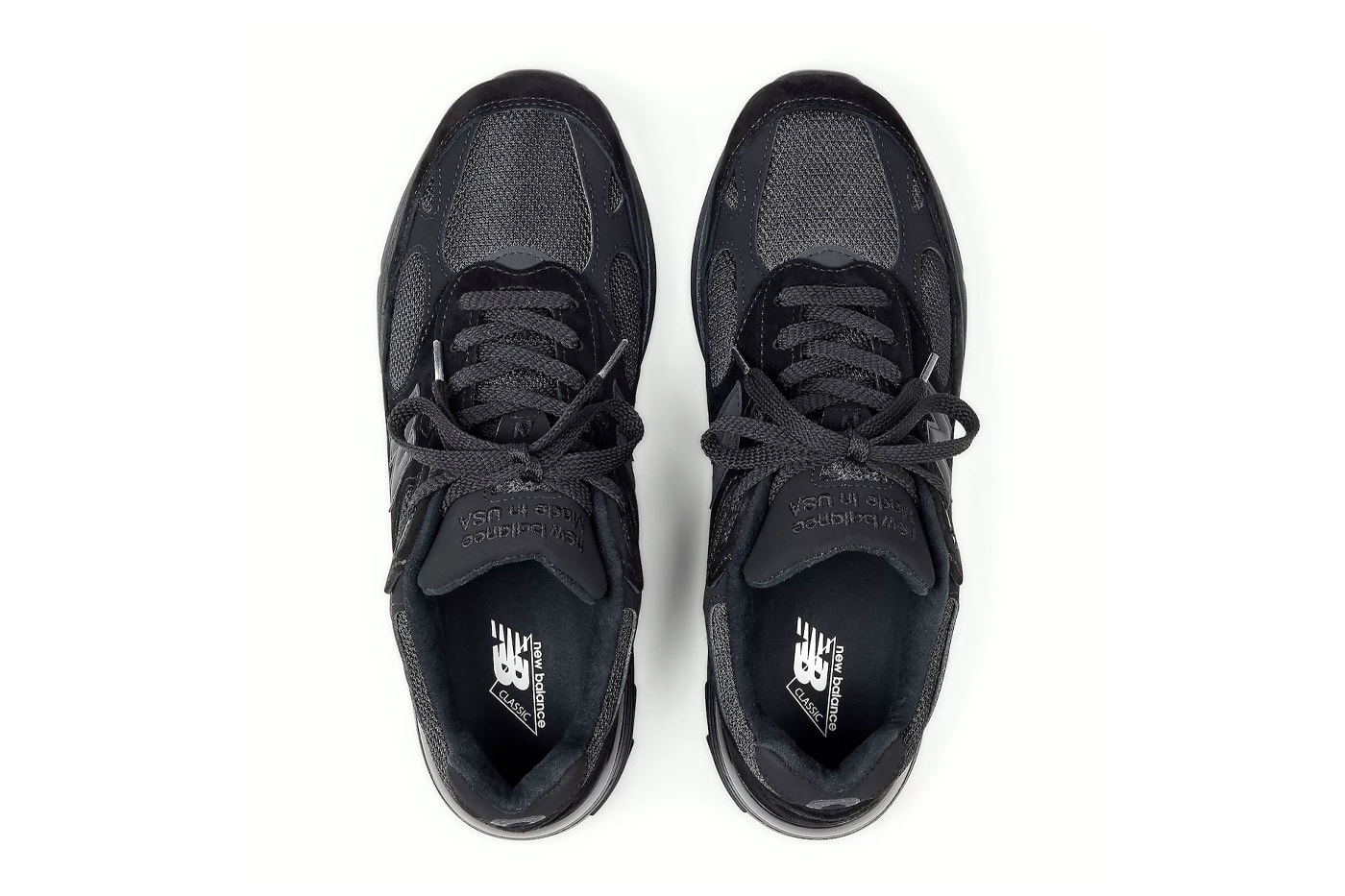 New Balance 993 "Triple Black Suede" Release Info U993BL sneaker abzorb made in usa