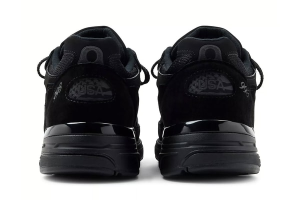 New Balance 993 "Triple Black Suede" Release Info U993BL sneaker abzorb made in usa