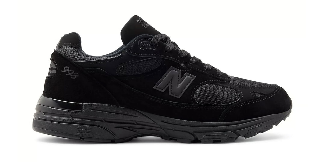 New Balance Activates Stealth Mode With the 993 "Triple Black"