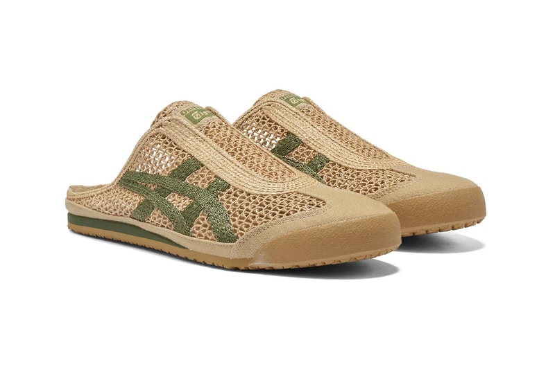 Onitsuka Tiger MEXICO 66 SABOT “Birch/Peacoat” “Beige/Green” “Crystal Pink/Cream” “Oatmeal/Habanero”  Release Info