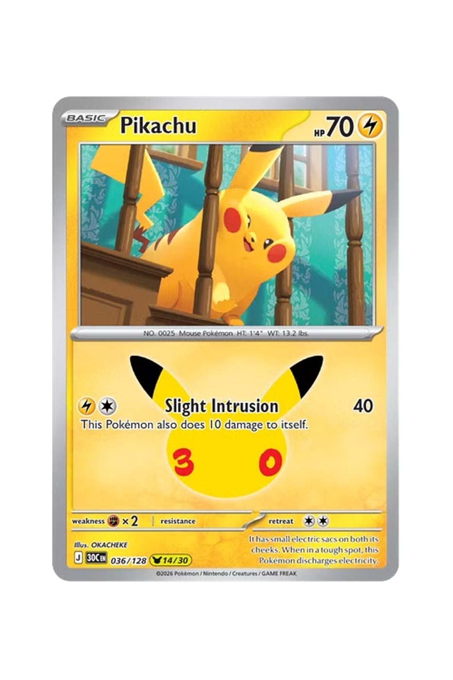 Pokémon TCG Drops New 30th Anniversary Celebration Pack trading cards charizard pikachu YOSHIROTTEN mewtwo mew