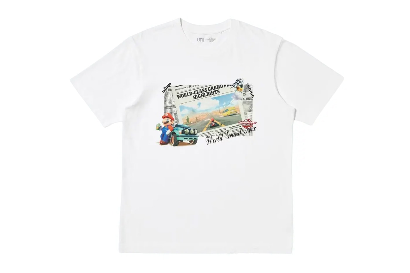 UNIQLO UT Races to the Finish Line With 'Mario Kart World' Collection