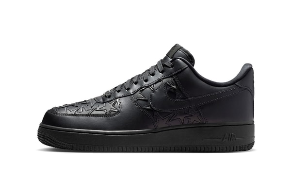 Nike Air Force 1 Low “Black Stars” Release Info Black/Metallic Silver IM5750-001