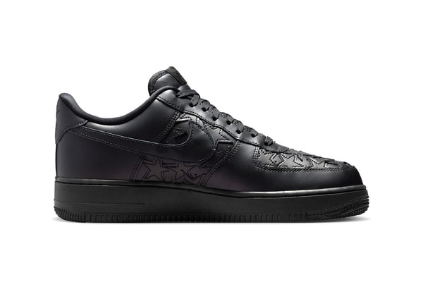Nike Air Force 1 Low “Black Stars” Release Info Black/Metallic Silver IM5750-001