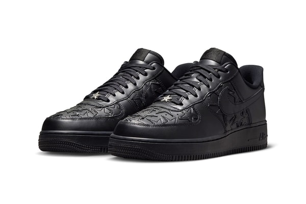 Nike Air Force 1 Low “Black Stars” Release Info Black/Metallic Silver IM5750-001