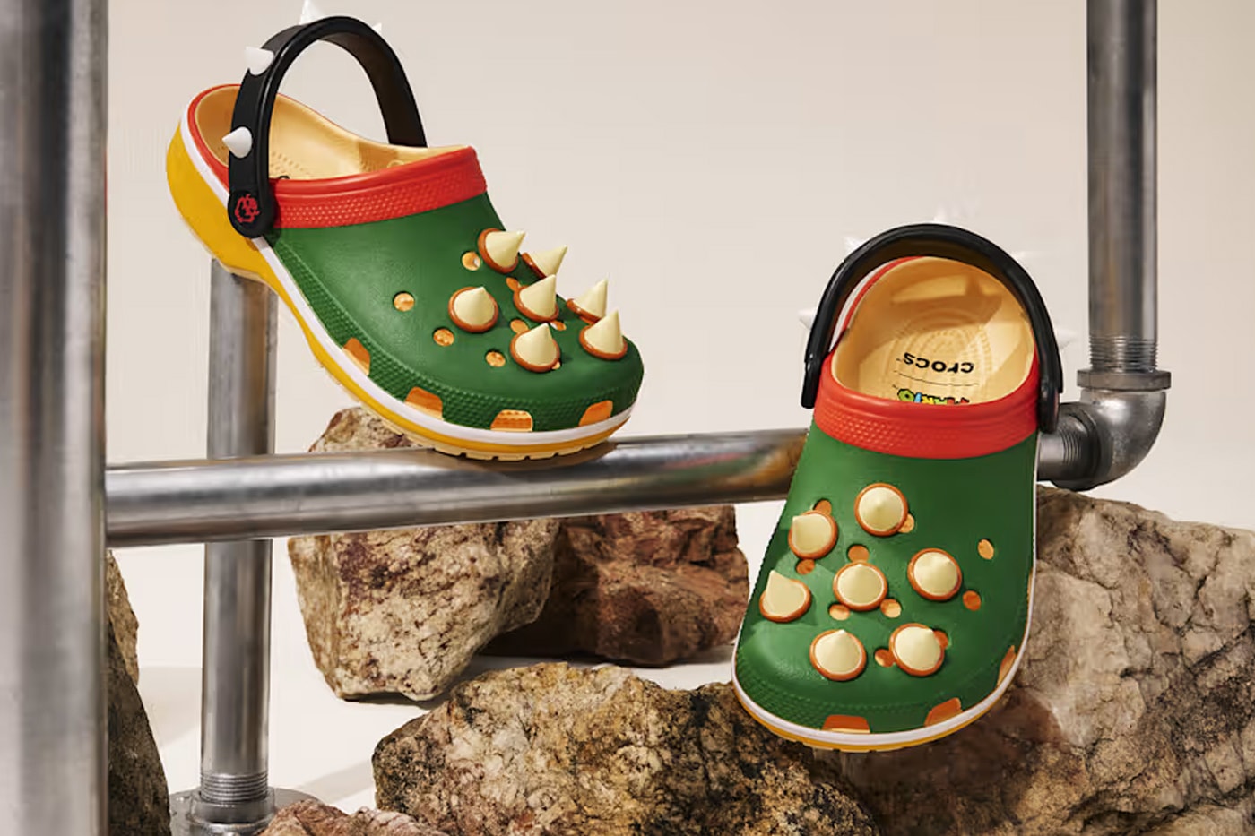 Nintendo and Crocs Power Up for 'Super Mario Bros.' Collection mario luigi bowser piranha plant 