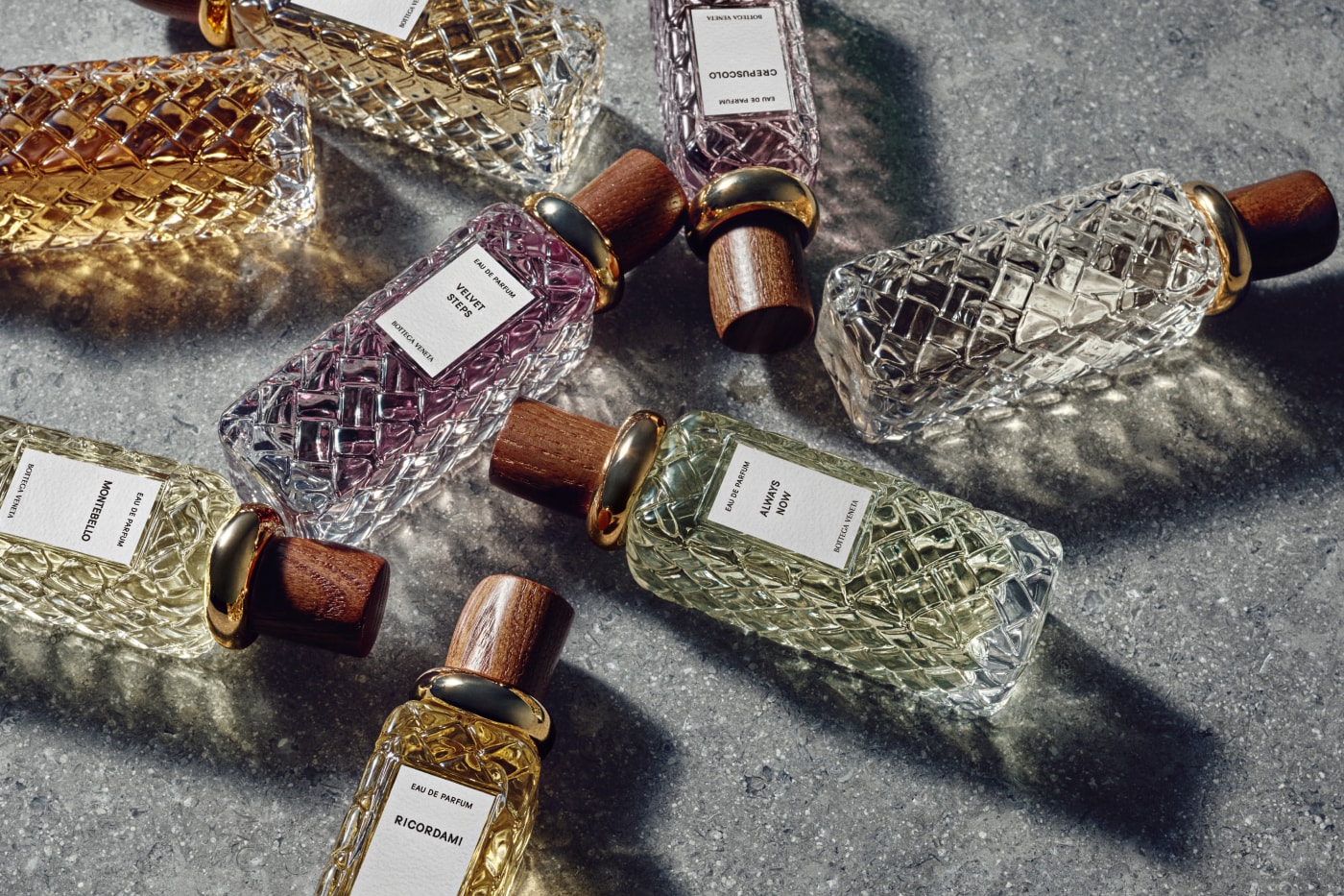 Bottega Veneta Fragrances Alta Collection Always Now Montebello Balliamo Bare Morning Slow Rise Ricordami Moment After Night Sounds Velvet Steps Crepuscolo Release Info