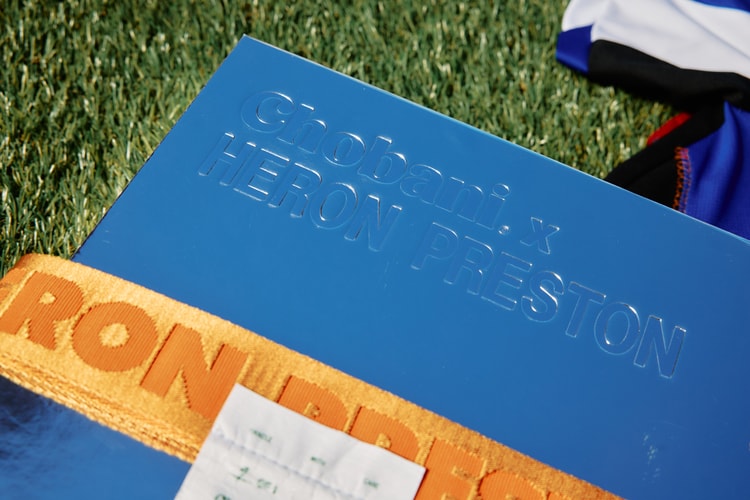 Unboxing the Chobani x Heron Preston Upcycled Shirts Crafted for USMNT Icons