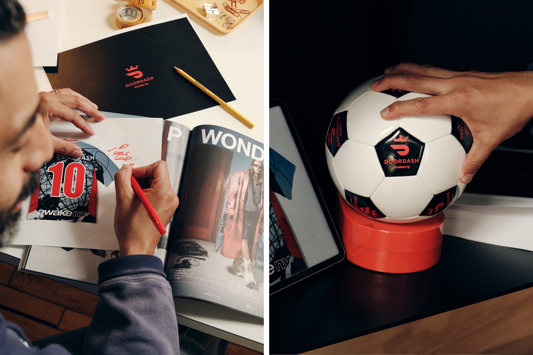 Behind the Design: Angelo Baque's Awake NY x DoorDash