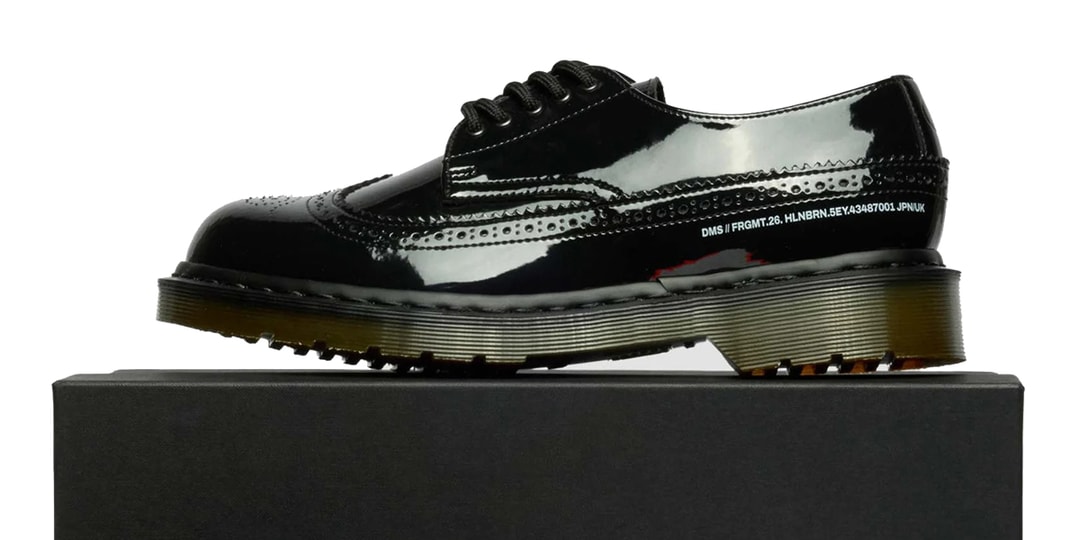 fragment x Dr. Martens' "Hollingborn" Is Back in Brogue