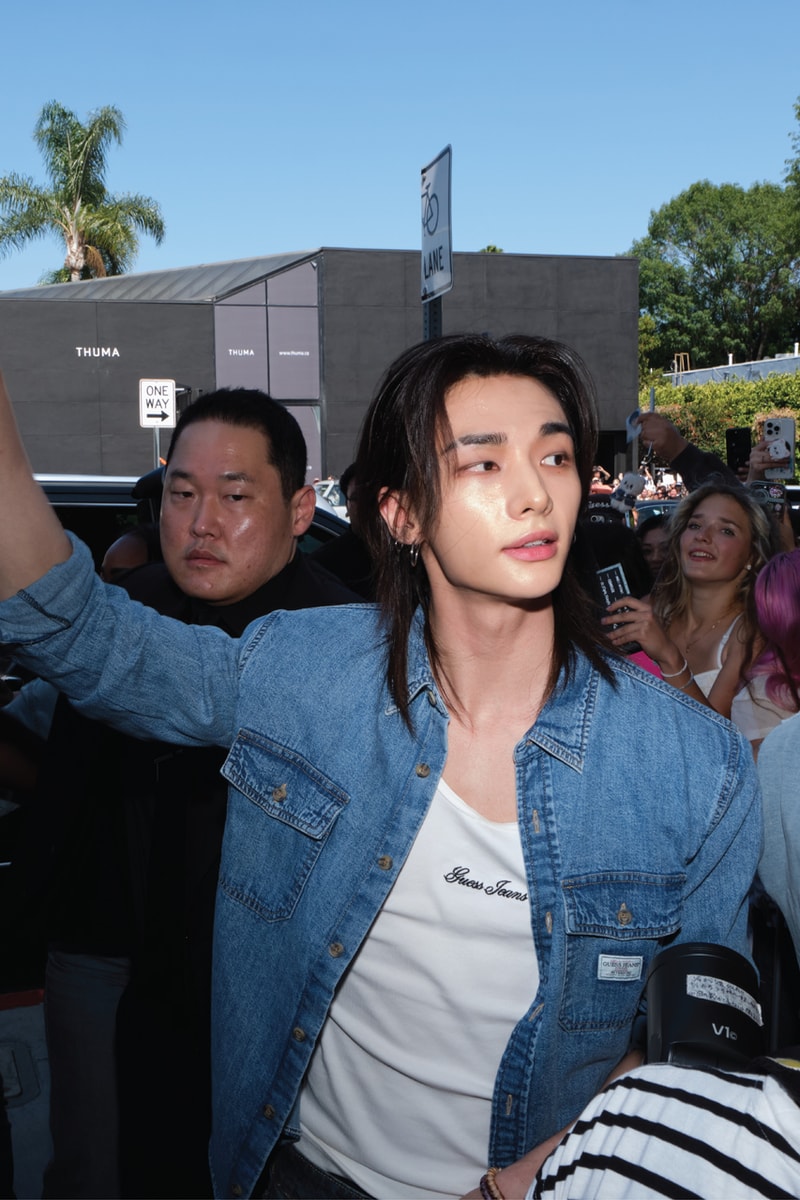 GUESS Hyunjin Experience Los Angeles Pop-up Info