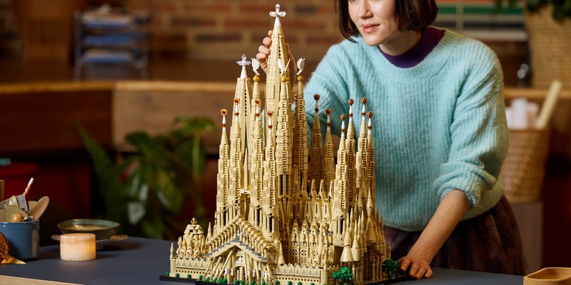 LEGO Unveils Massive Architecture Sagrada Família Set to Honor Antoni Gaudí