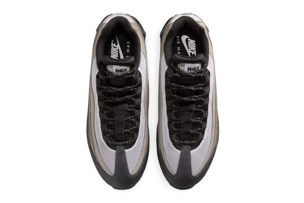 Nike Air Max 95 Big Bubble "Pearl Grey/Light Charcoal" IR0802-100 White/Light Graphite/Light Charcoal/Black