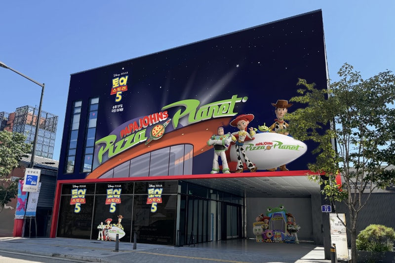 Papa Johns Brings Pixar’s Pizza Planet to Life Ahead of 'Toy Story 5' Los Angeles, London, Seoul, and Madrid