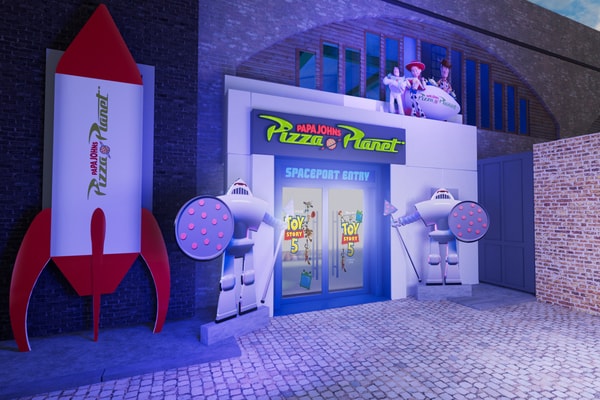 Papa Johns Brings Pixar’s Pizza Planet to Life Ahead of 'Toy Story 5' Los Angeles, London, Seoul, and Madrid